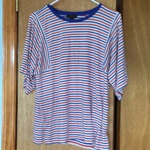 VGUC J. Crew Striped Top